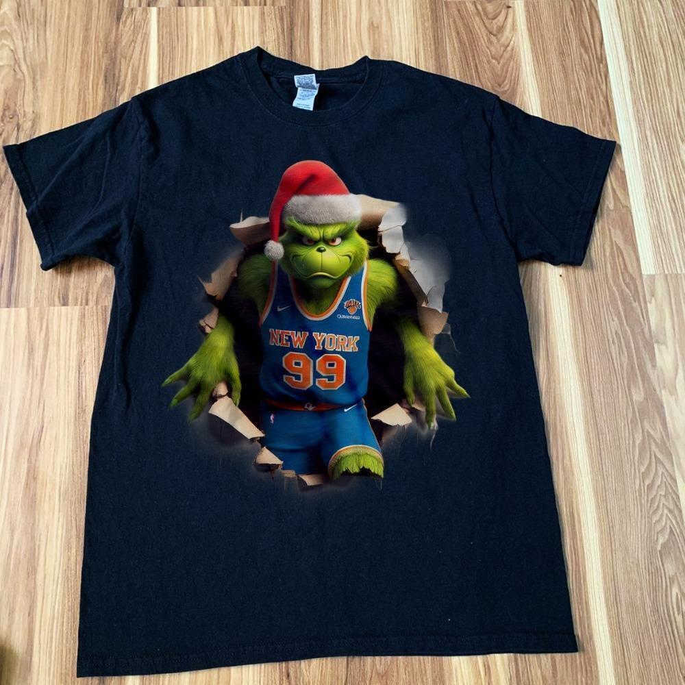 New York Knicks Grinch Christmas T-Shirt